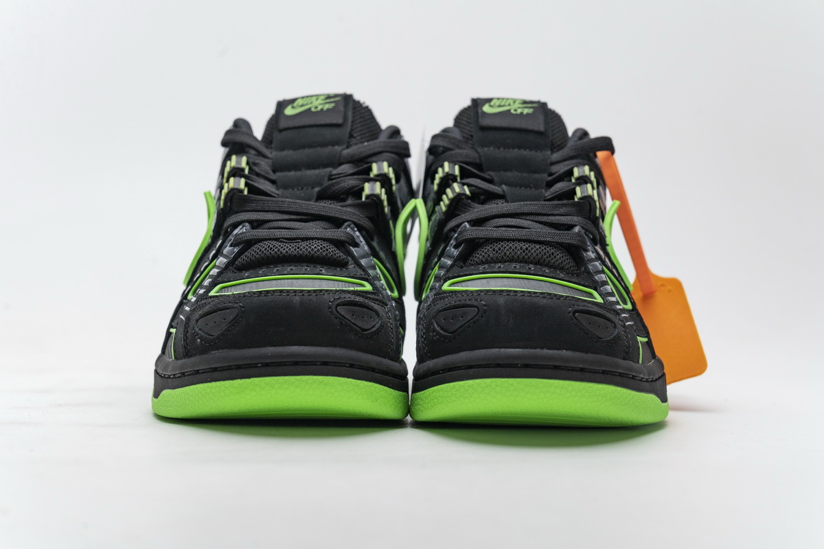 Cu6015 001 Off White X Nike Air Rubber Dunk Green Strike 6 - www.kickbulk.cc